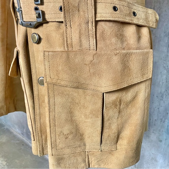 VTG ALEKSANDER SUEDE UTILITY COAT - Picture 17 of 17